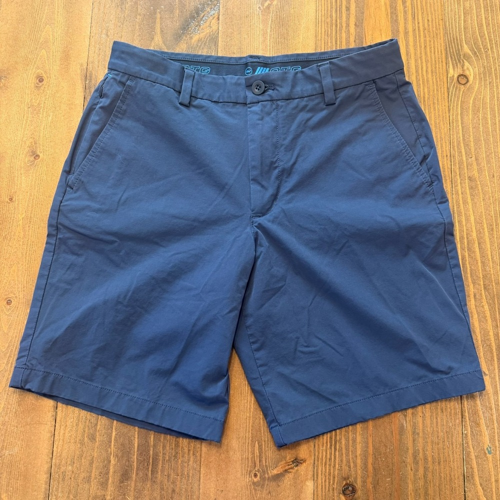 Vineyard Vines On The Go OTG Shorts 30 x 9" Navy Stretch Golf Casual